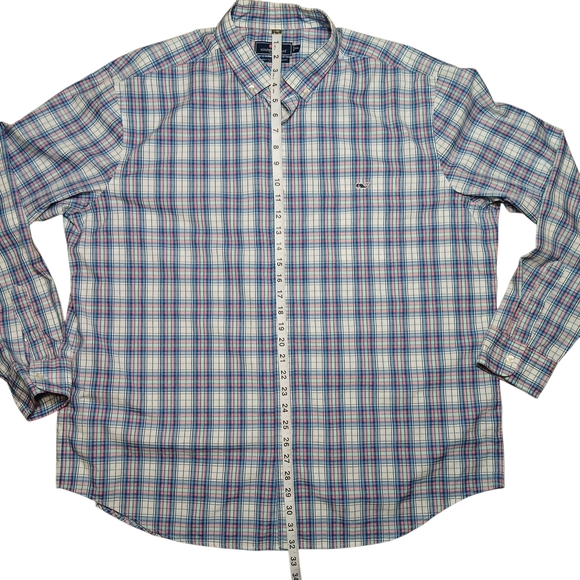 Vineyard Vines Plaid Classic Fit Tucker Button Down Shirt - Picture 4 of 8